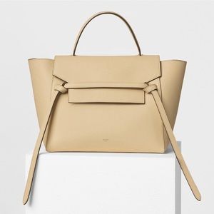 Celine Belt Bag Mini Cream